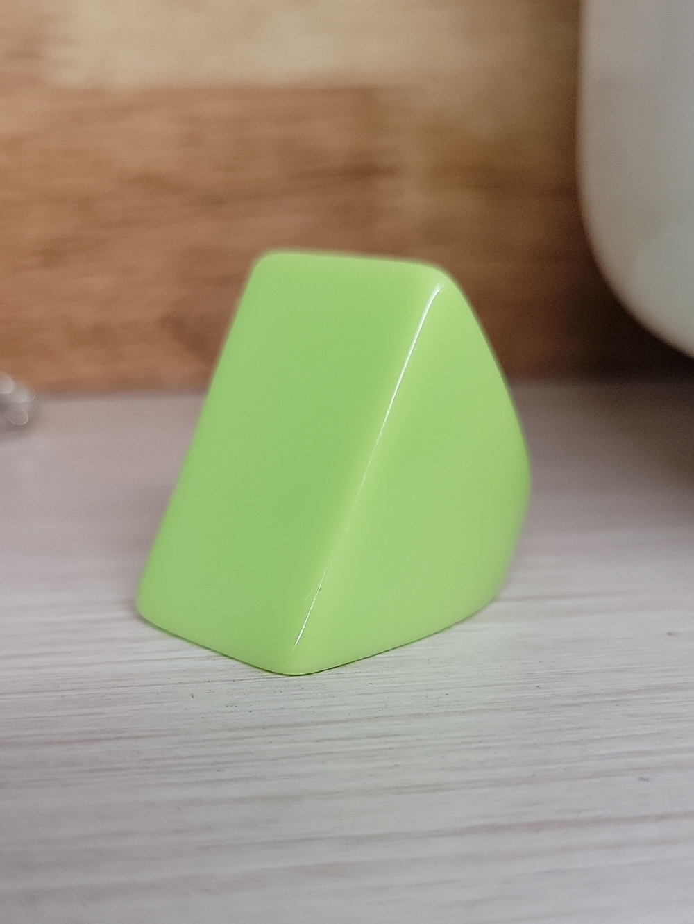 LIME GREEN BOLD STATEMENT RING